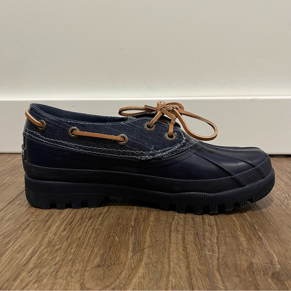 Sperry Navy and Tan Duck Boots - Picture 10 of 14